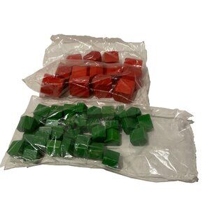 Monopoly Deluxe Anniversary Edition New Sealed 13 wooden hotels and 32 houses